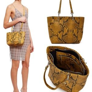 Opening Ceremony Mini Snake Print Bag